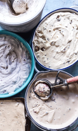 ice cream tubs